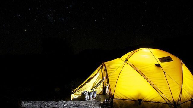 キャンプチェア tent_night_stars