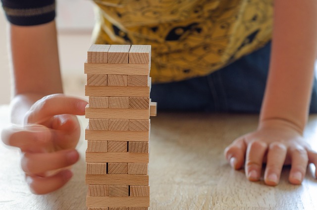 toddler blocks family play
