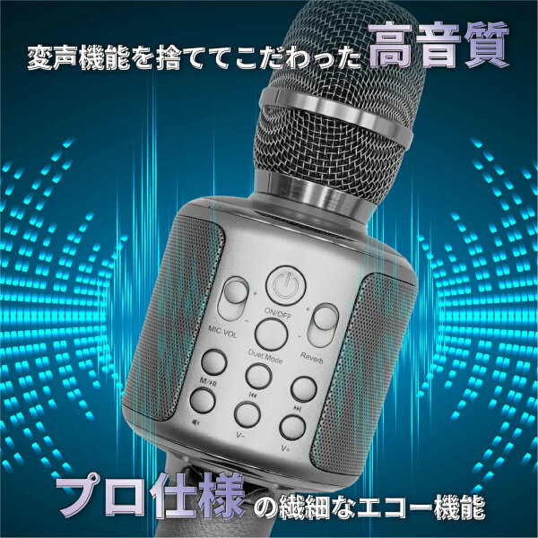 karaoke microphone product photo 3