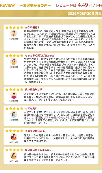 スペック早見表の後、評価ポイント章の前の挿絵